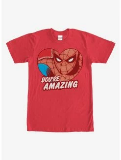 Online Exclusives Marvel Spider-Man Amazing Heart T-Shirt