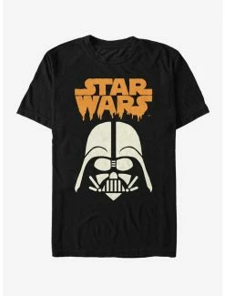 Movies Star Wars Halloween Spooky Darth Vader Helmet T-Shirt