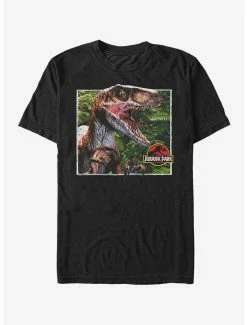 Movies Jurassic Park Velociraptor Scene T-Shirt