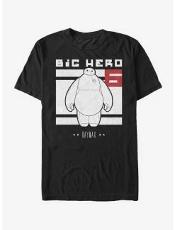 Movies Disney Big Hero 6 Baymax Block T-Shirt