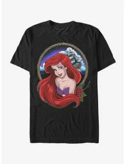 Movies Disney Little Mermaid Ariel Rope Frame T-Shirt