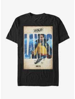Movies Star Wars Lando Name Poster T-Shirt