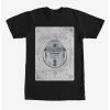 Movies Star Wars R2-D2 Playing Card T-Shirt