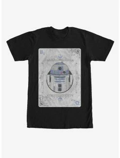 Movies Star Wars R2-D2 Playing Card T-Shirt