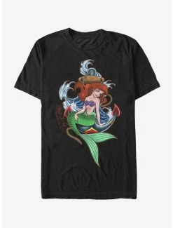 Movies Disney Little Mermaid Ariel Anchor T-Shirt