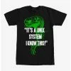 Movies Jurassic Park Unix System Velociraptor T-Shirt