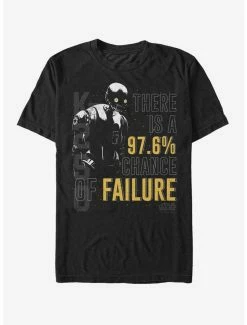 Movies Star Wars K-2SO Chance Of Failure T-Shirt