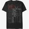Movies Star Wars K-2SO Galactic Empire T-Shirt
