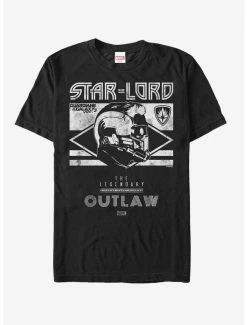 Movies Marvel Guardians Of Galaxy Vol. 2 Star-Lord Legend T-Shirt