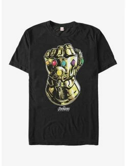 Movies Marvel Avengers: Infinity War Gauntlet T-Shirt