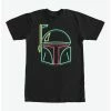 Online Exclusives Star Wars Boba Fett Neon Sign Helmet T-Shirt