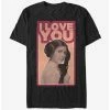 Online Exclusives Star Wars Princess Leia Quote I Love You T-Shirt