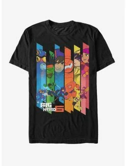 Movies Disney Big Hero 6 Superhero Team T-Shirt