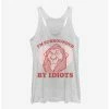 Online Exclusives Disney The Lion King Scar Surrounded Valentine Womens Tank Top