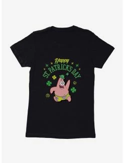 Online Exclusives SpongeBob SquarePants Happy Saint Patrick's Day Hat Womens T-Shirt