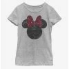 Online Exclusives Disney Mickey Mouse Minnie Leopard Bow Youth Girls T-Shirt