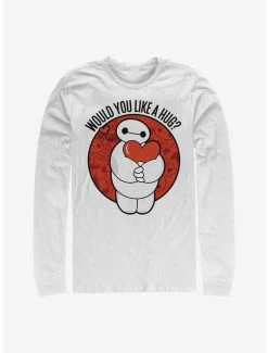 Online Exclusives Disney Big Hero 6 Baymax Like A Hug Long-Sleeve T-Shirt