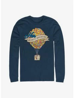 Online Exclusives Disney Pixar Up Her Greatest Adventure Long-Sleeve T-Shirt