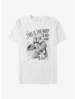 Online Exclusives Star Wars The Mandalorian Way To My Heart T-Shirt