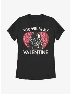 Online Exclusives Star Wars Darth Vader Valentine Womens T-Shirt