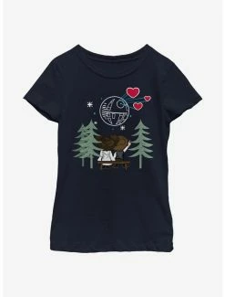 Online Exclusives Star Wars Leia Han Valentine Youth Girls T-Shirt