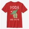Online Exclusives Star Wars Yoda One For Me Yoda Cute Youth T-Shirt