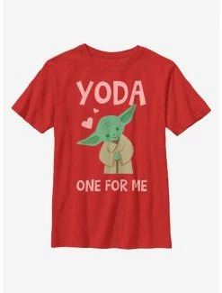 Online Exclusives Star Wars Yoda One For Me Yoda Cute Youth T-Shirt