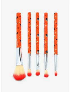 Television Disney Mickey Mouse Jack-O'Lantern Makeup Brush Set & Holder - BoxLunch Exclusive -Boxlunch Store 17774022 av2