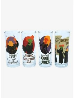 Online Exclusives Disney Hocus Pocus Character Portraits Glassware Set