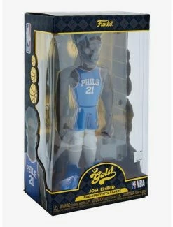 Online Exclusives Funko Gold NBA Joel Embiid 12 Inch Vinyl Figure -Boxlunch Store 19412570 av2