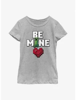 Online Exclusives Minecraft Be Mine Youth Girls T-Shirt