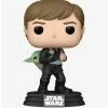 Television Funko Pop! Star Wars: The Book Of Boba Fett Luke Skywalker & Grogu Vinyl Bobble-Head