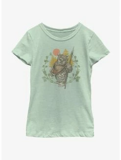 Online Exclusives Star Wars Ewok Sunset Youth Girls T-Shirt