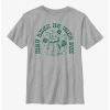 Television Star Wars The Mandalorian Grogu May Luck Be With You Youth T-Shirt
